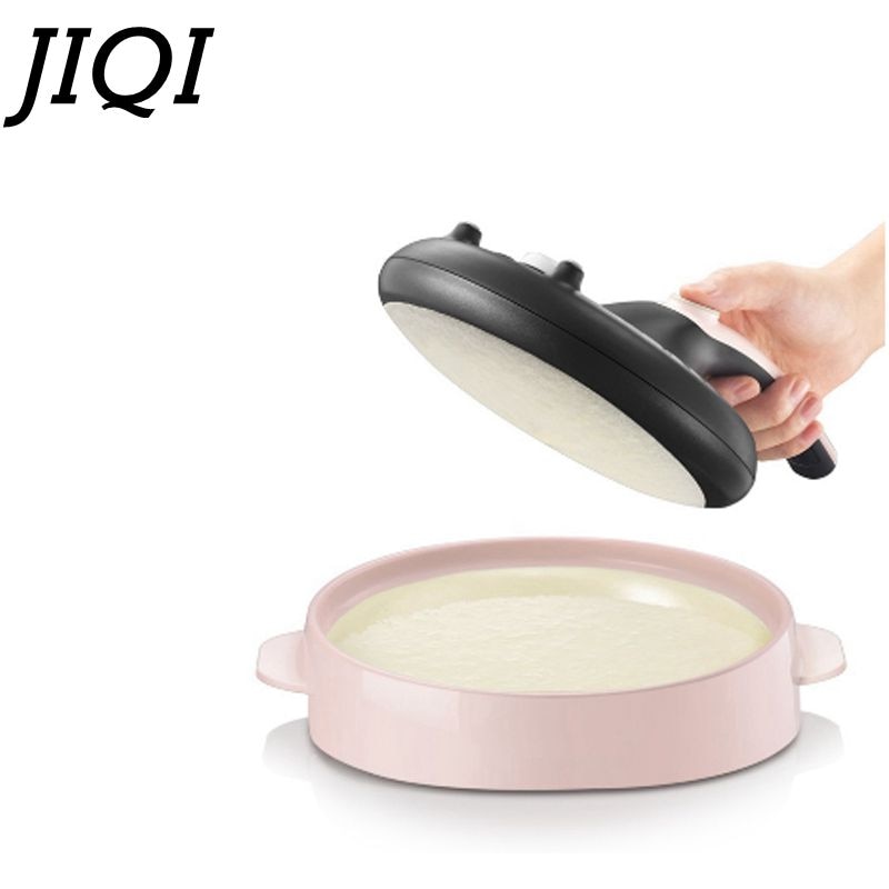 JIQI Automatic crepe maker non-stick pizza pancake machine household cooking kitchen application spring roll electric baking pan