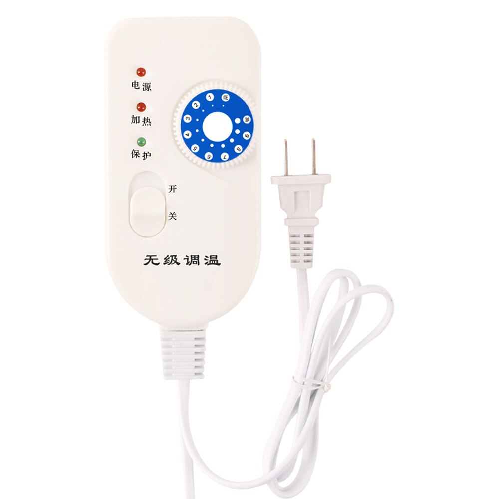 Elektrische Deken Plug Warme Pasta Pads Voet Handwarmer Converter Plug Adapter Plug Europa Elektrische Koellichaam Plug