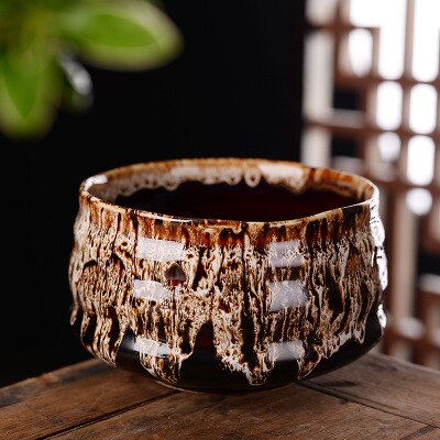 Tasse à thé glaçure grand Volume, bol à thé vert japonais en céramique, cérémonie japonaise Chawan, , accessoires: J