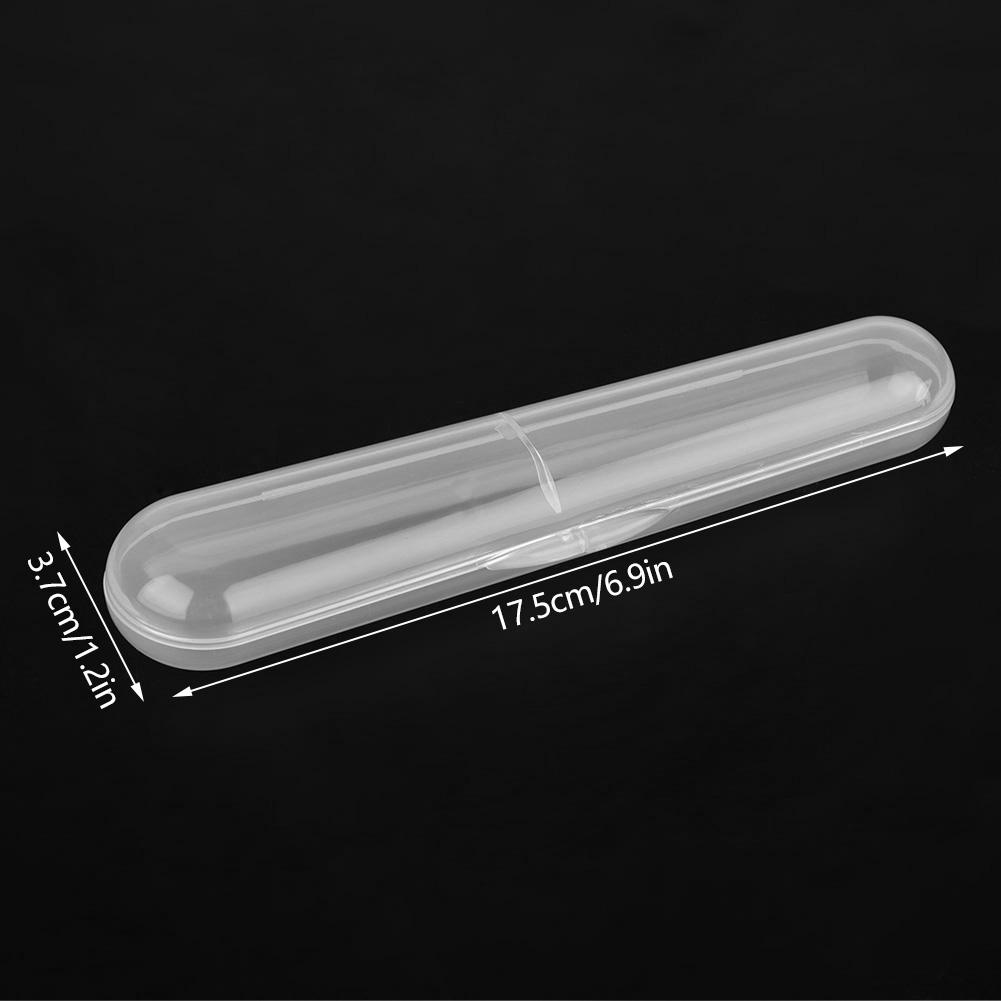 1/2/5pcs Baby Peuter Food Grade Lepel Box Kids Storage Case Box Houder voor Baby Siliconen lepel Reizen Transparante Opbergdoos