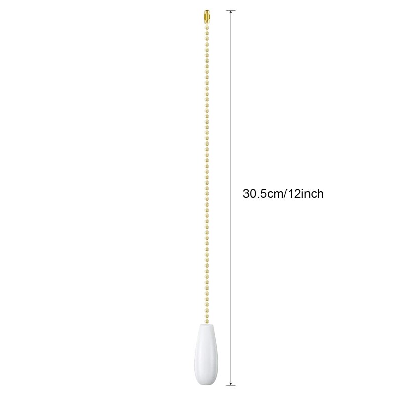 4 Pieces Ceiling Fan Chain Pulls Wooden Pull Chain Extension Pull Chain for Ceiling Light Lamp Fan Chain