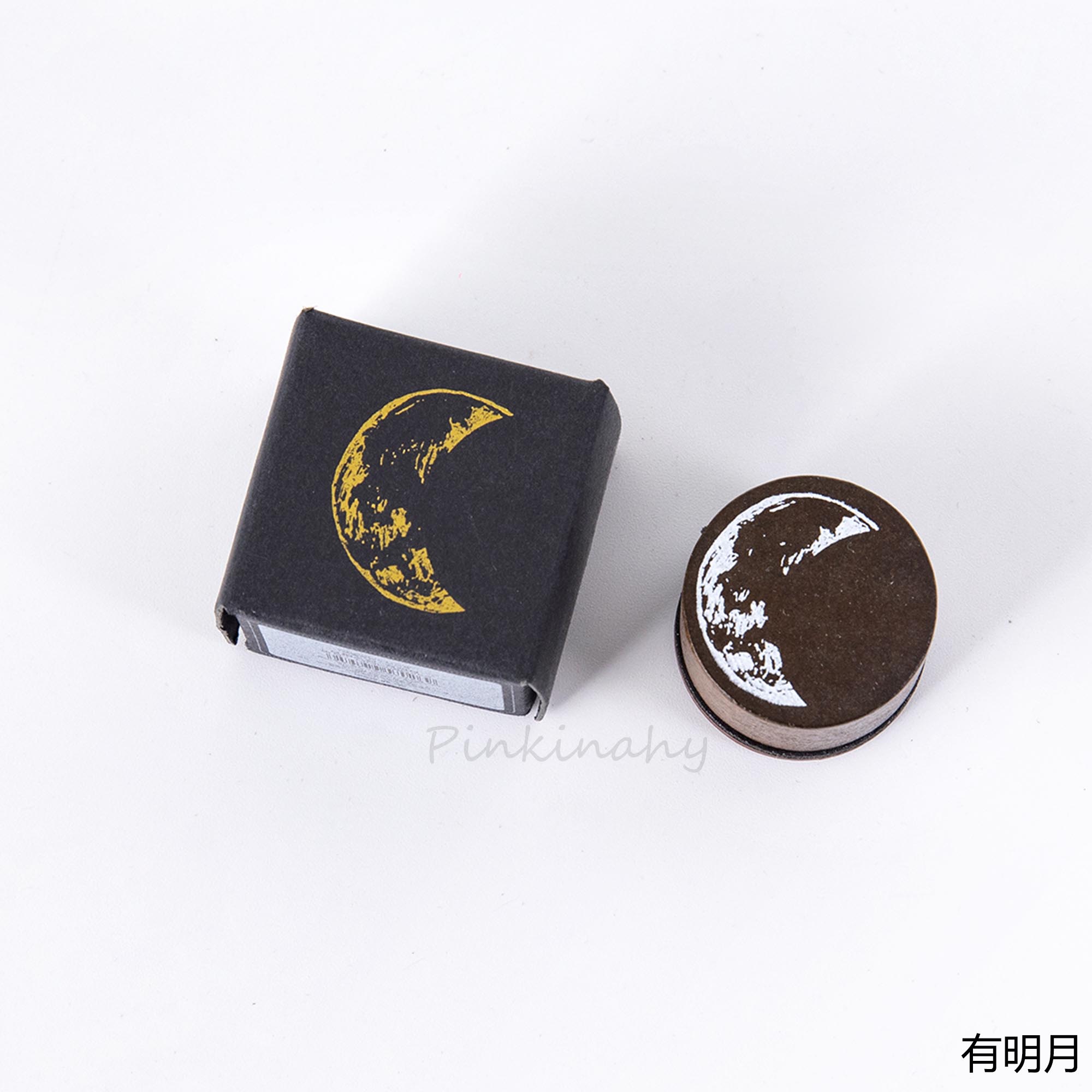 Vintage Phases Of The Moon Planet Round Seal DIY W... – Grandado