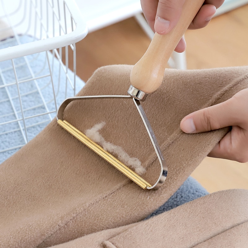 Bærbar fnugfjerner tøj fuzz stof barbermaskine værktøj til sweater vævet frakke magtfri fnug fjernelse af rulle barbermaskine