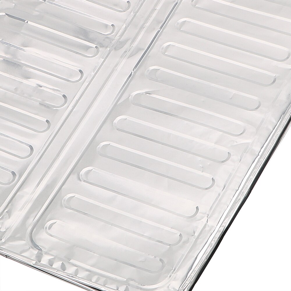 Hoomin isolera oljeborttagning rostplåt oljestänkskärmar aluminiumfolie plåt köksprylar gasspis stänksäker baffel