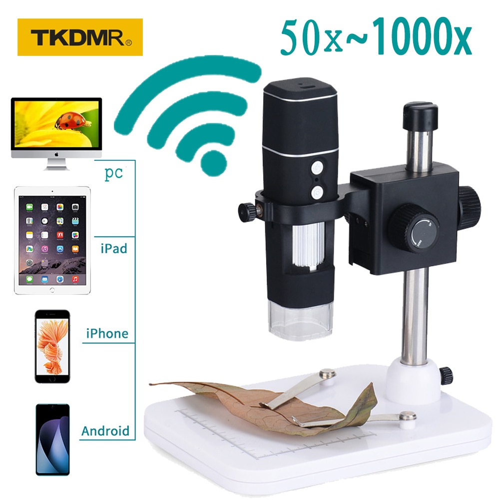TKDMR 1000X WIFI Elektronik Digital Mikroskop USB Mikroskop Telefon PCB Reparatur Industrie Lözehn Werkzeug Unterstützung Android IOS PC