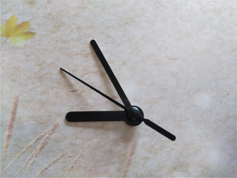 50Sets Best Quartz Clock Black Short Arrows Clock Hands for DIY Clock Repair