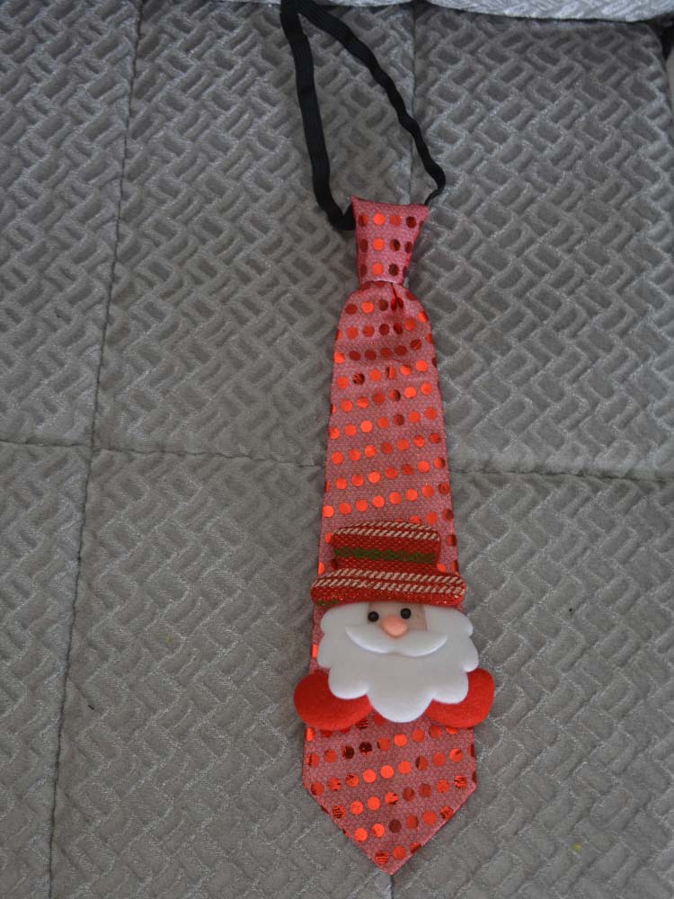 Led blinkande glödande julslips träd nyhet slips röd jultomte snögubbe jultomte älg halsslips för festival: 14