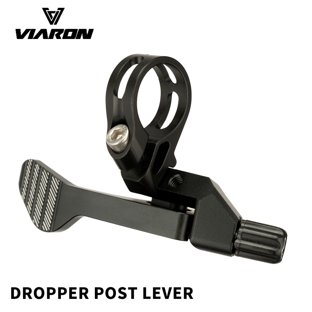 VIARON MTB Dropper Post Lever Bike Seatpost Remote Controller Adjustable Handle Aluminum Alloy Bearing Mechanical Universal Shif