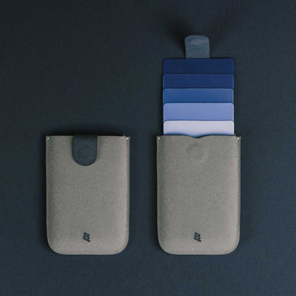 Tarjetero portátil ultrafino, multifunción, resistente al agua, para guardar tarjetas, para de: A2