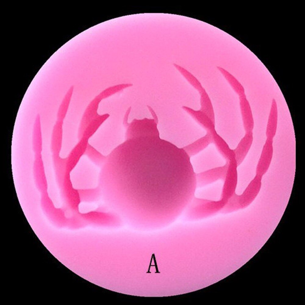gotisch Halloween bilden Fondant Kuchen Silikon bilden Skelett Spinne Kürbis Eule Fledermaus Schokolade Tonne Süßigkeiten Formen Küche Backen
