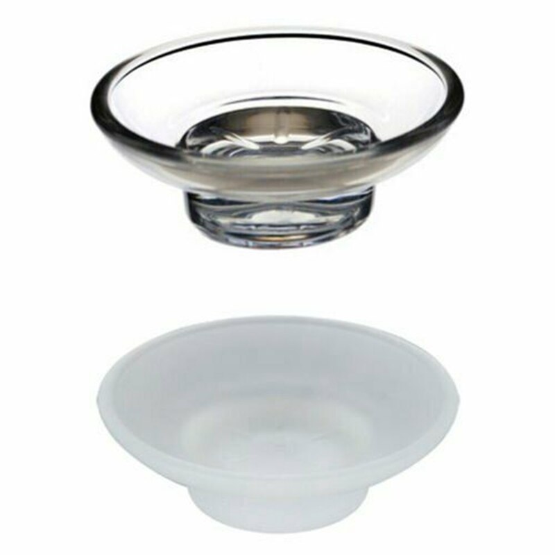 2x Glass Soap Dish Replacement Spare for Bathroom ... – Grandado