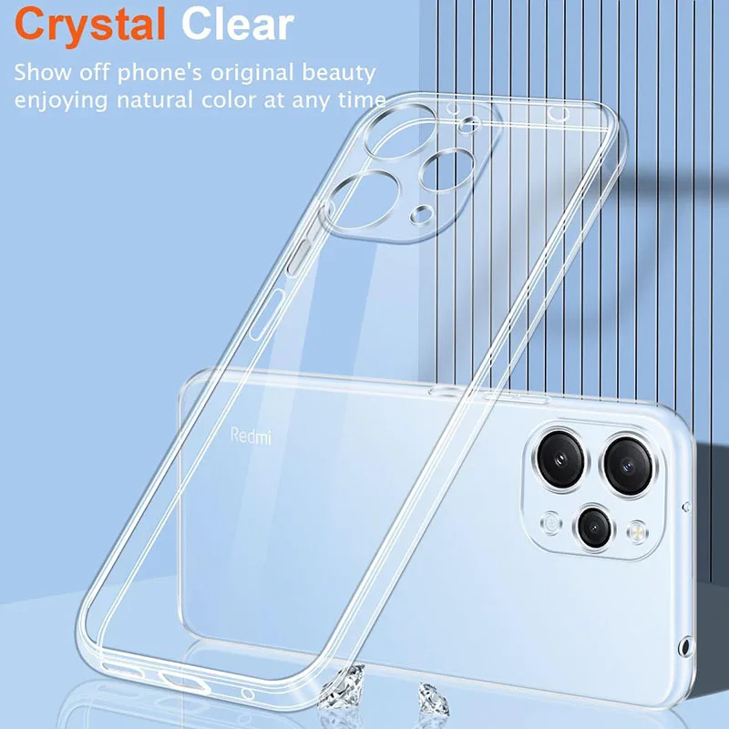 Coque Arrière Transparente Ultra-gel Pour Xiaomi Redmi Note 12 Pro 5G - En Silicone Souple - Neuf Générique