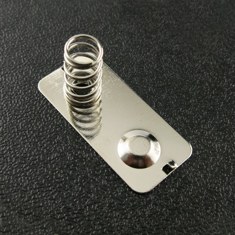 No. 5 battery box spring sheet battery box accessories thickened metal battery sheet spot with hole 3 piece set