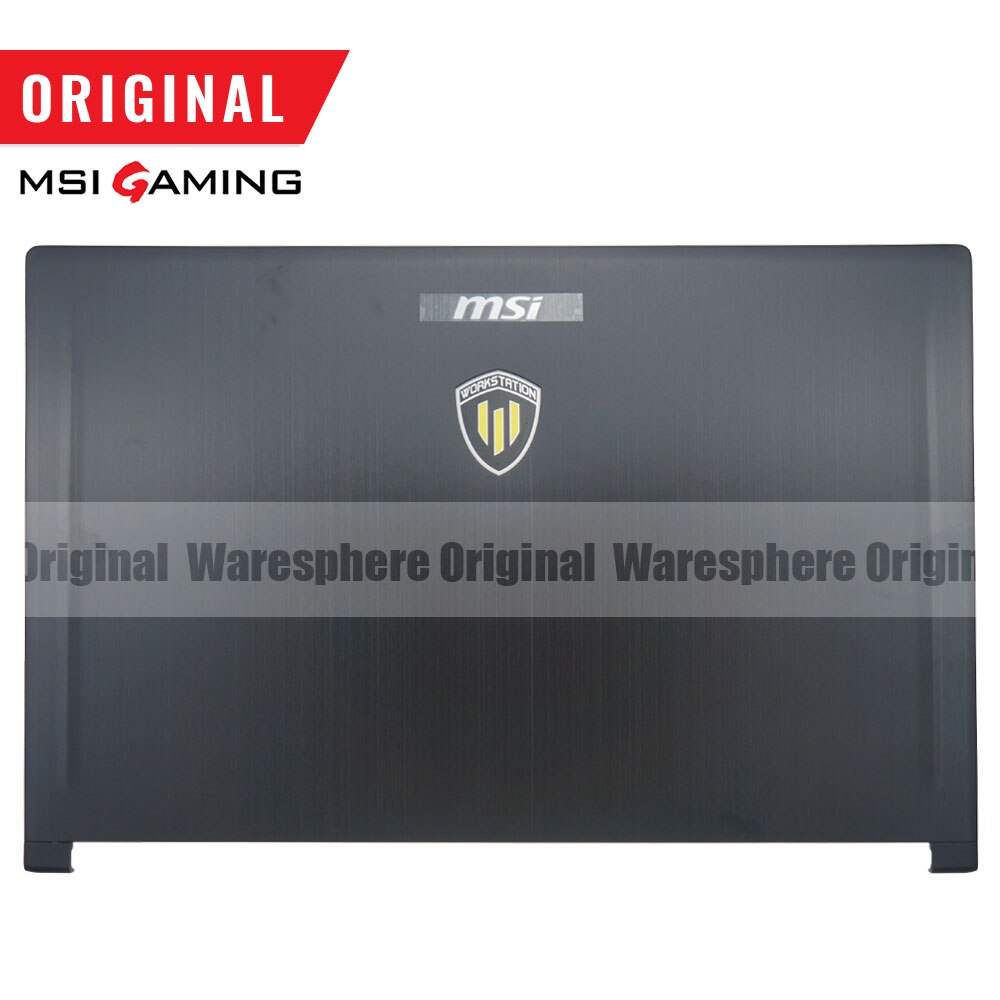 Original LCD Back Cover for MSI WS63 7RK GS63VR 6RF 7RF Stealth Pro Hinge Cover 16K2 3076K2A252HG01 Black