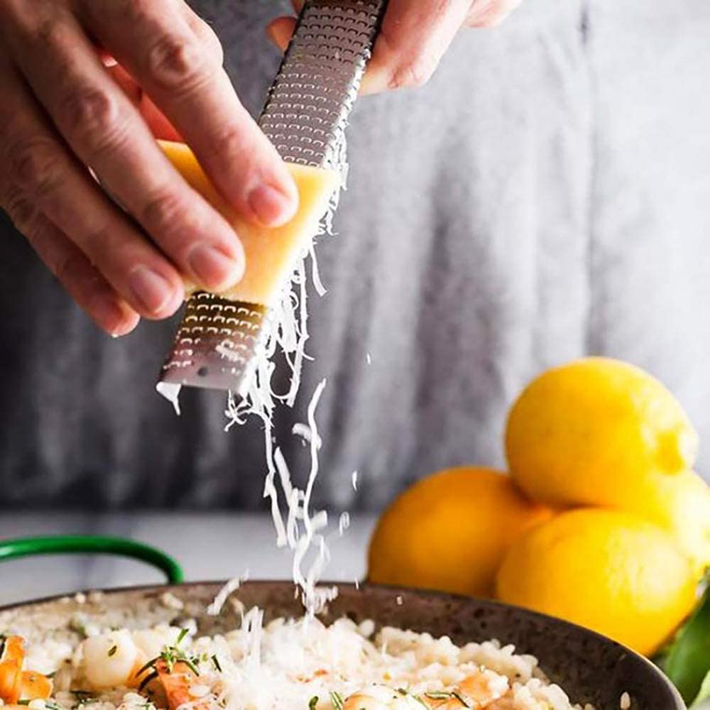 Hachoir à fruits et légumes en acier inoxydable, ustensile de cuisine pour éplucher le fromage, les agrumes, le citron et le chocolat