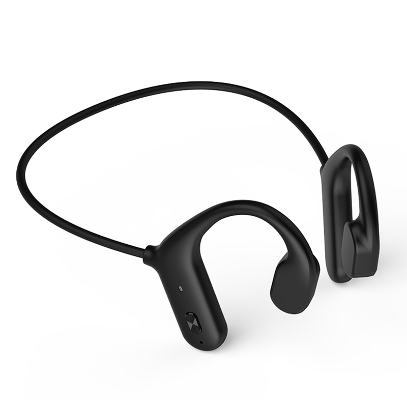 KS20-auriculares inalámbricos de conducción ósea, cascos deportivos impermeables con Bluetooth 5,0, magnéticos, con reducción de ruido y micrófono