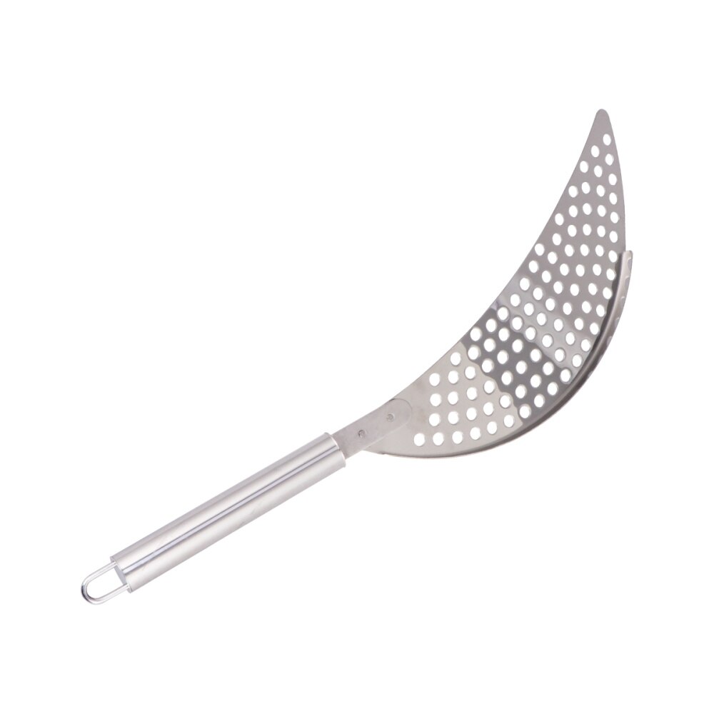 1pc Draining Sieve Sickle Shape Filter Plate Kitchen Supplies Kitchen Tool for Vegetable Home Fruit