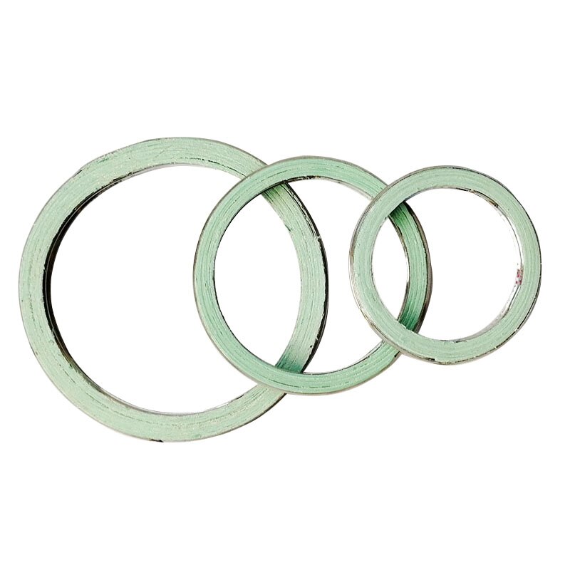 10PCS EXHAUST PIPE FLANGE GASKET 90917-06039 90917-06046 90919-06065 For Toyota Corolla RAV4 Camry
