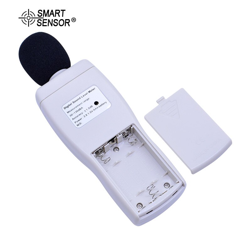 SMART SENSOR AS804 Digital sound level meter 30-130dB Noise dB Decibel meter monitor Tester Metro Noise Tester Diagnostic-tool