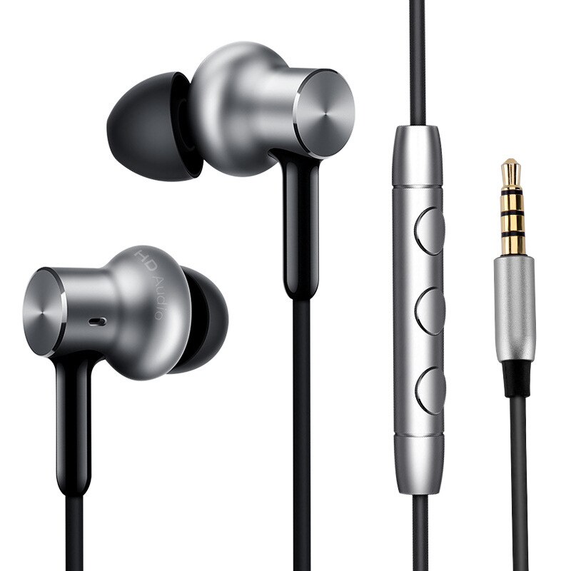 Originele Xiaomi Hybrid Pro Hd Dual Driver Oortelefoon Stereo Headset Cirkel Ijzer Noise Cancelling Microfoon Voor Xiaomi Zuiger: Default Title