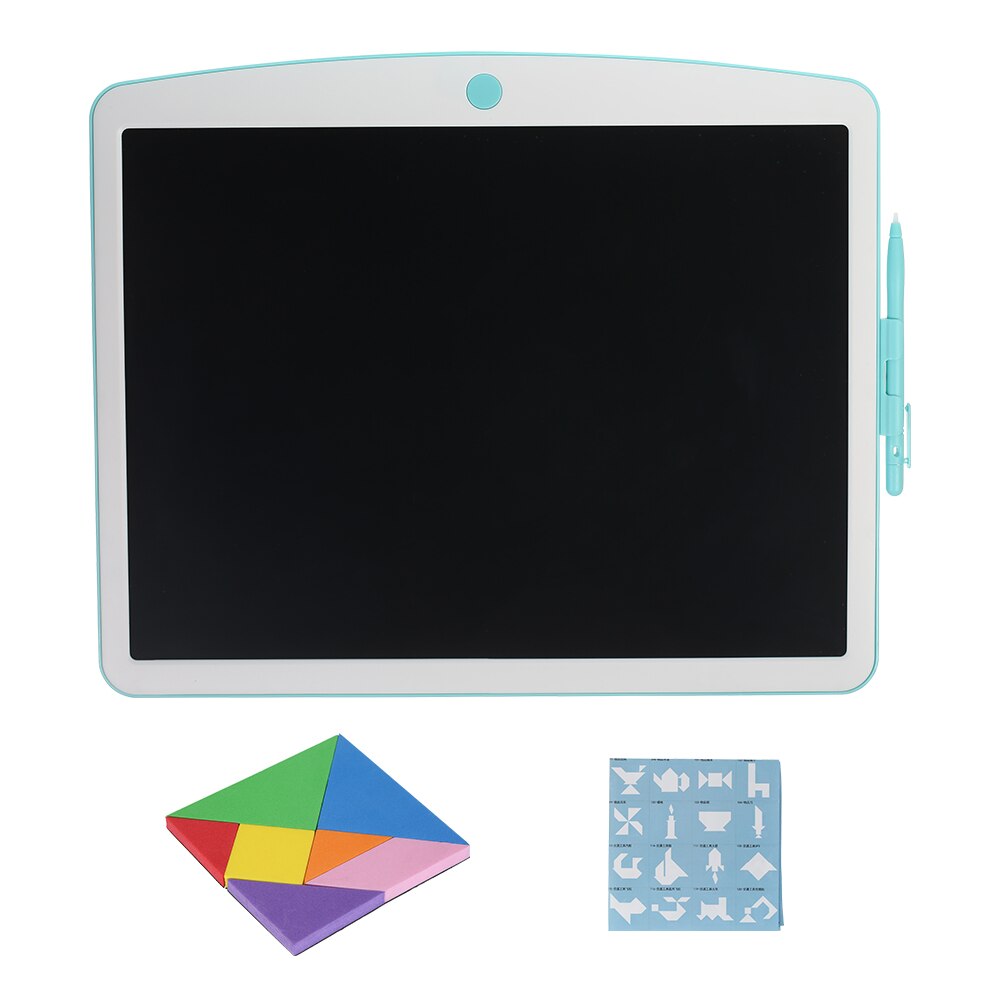 LCD Writing Tablet 16 Inches with Stylus Pen Erase &amp; Lock Button Reusable Electronic Digital Drawing Board Handwriting Pad