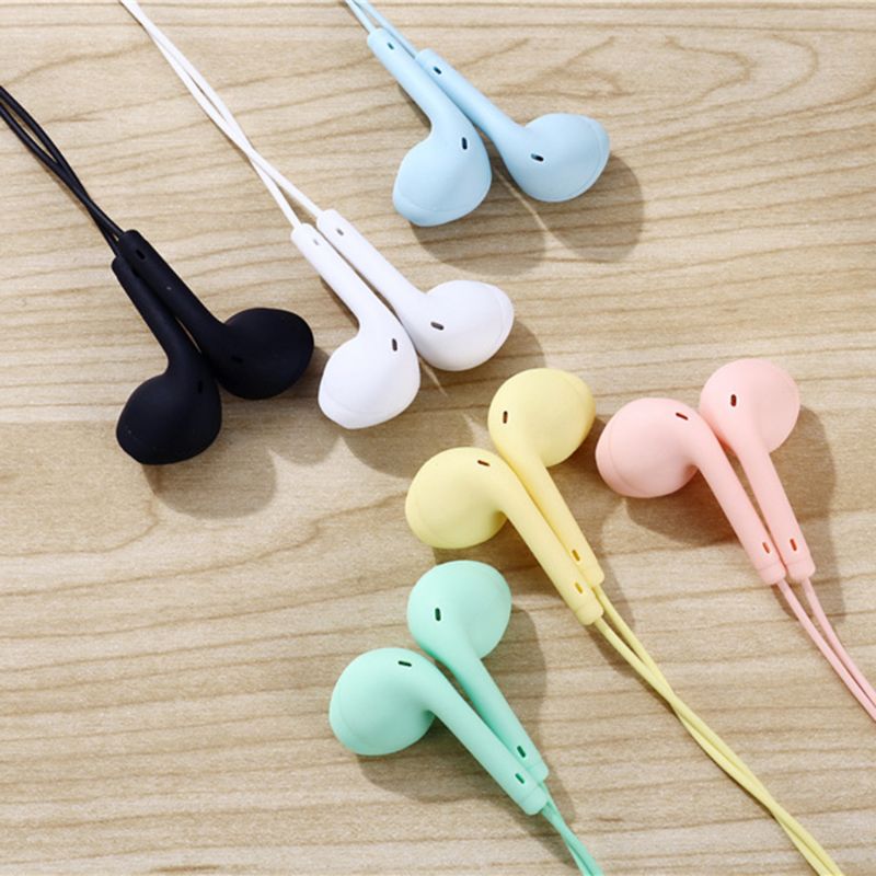 Sport Earphone Wired Super Bass 3.5mm Earphone Earbud with Built-in Microphone Hands Free