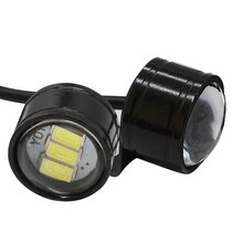 12V Motorcycle LED Eagle Eye Light DRL Daytime Running Light Reverse Parking Signal Yellow Sky Blue Red Eagle Eye Light LED