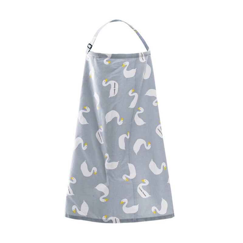 Couverture de poncho d'allaitement pour maman, couverture respirante pour bébé, tablier d'intimité réglable, tissu d'allaitement en plein air: Goose