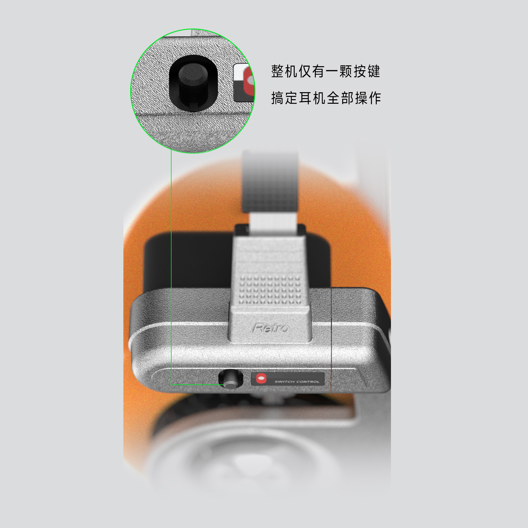 UMELODY U3 RETRO-hoofdtelefoon Draadloze Bluetooth-hoofdtelefoon ON-ear-hoofdtelefoon HIFI Draadloze opvouwbare hoofdtelefoon met ruisonderdrukking