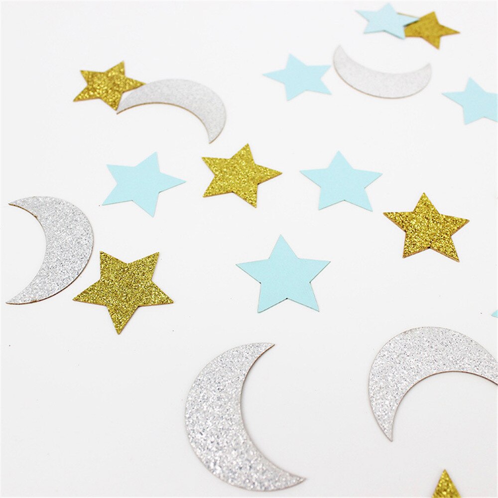 100Pcs Birthday Party Decorations Confetti Glitter Crown Table Confetti for Baby Shower Birthday Safari Theme DIY Party Decor: C06