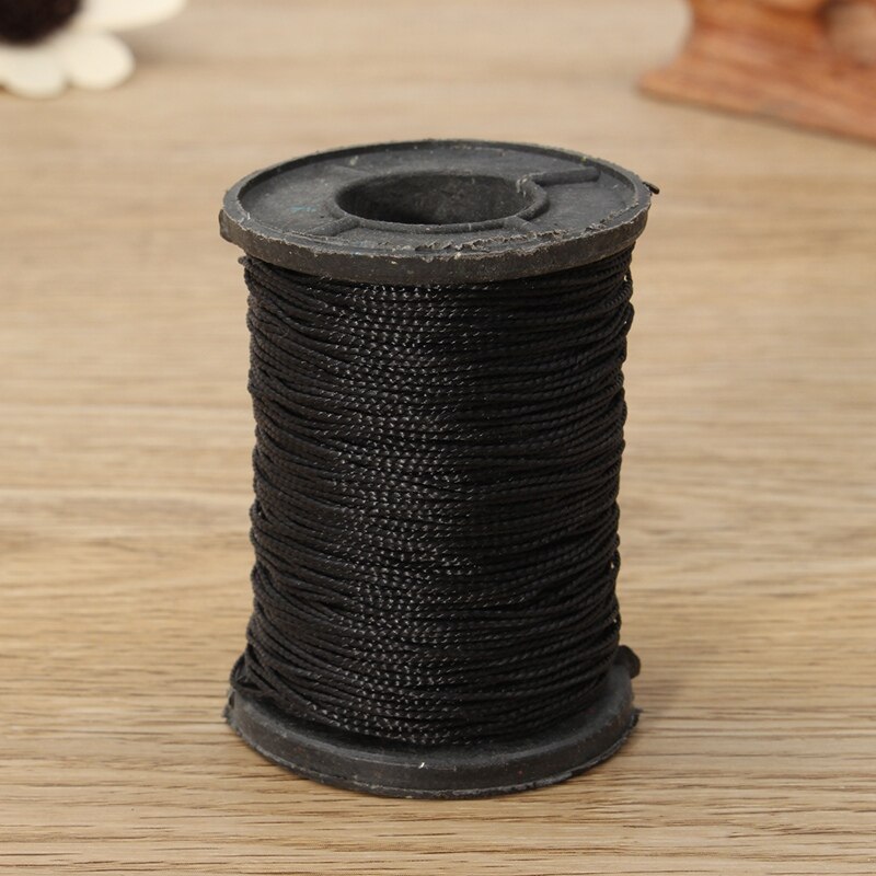 50m/pc 1mm nylon snor tråd kinesisk knute macrame snor armbånd flettet streng gjør-det-selv dusker perler shamballa strengtråd