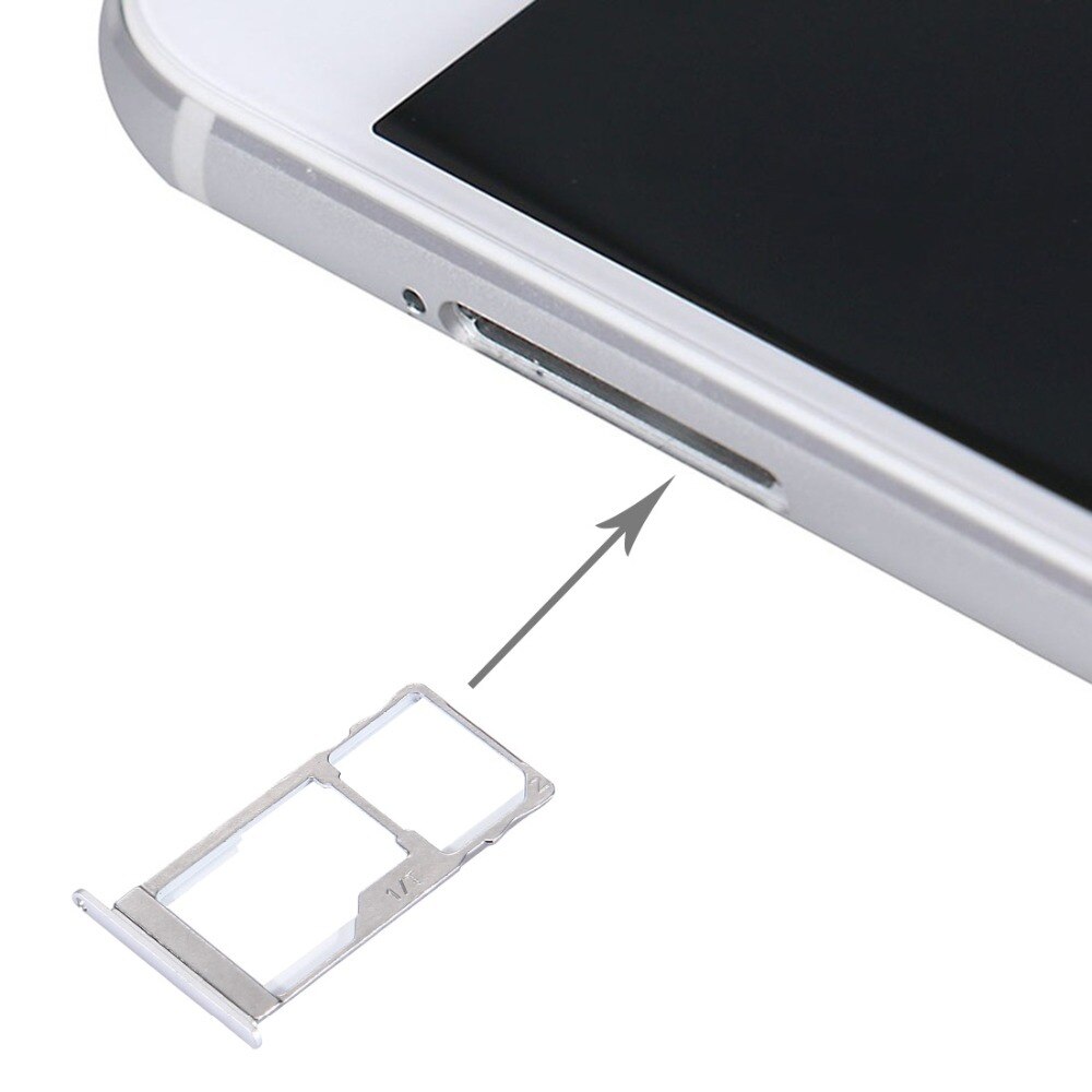 SIM + SIM/Micro SD Card Tray voor Meizu Pro 5