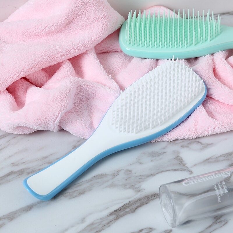 Magic Comb Anti-static Massage Hair Brush No Tangle Detangle Shower TT Combs For Salon Barber Styling Tools Hairdressing