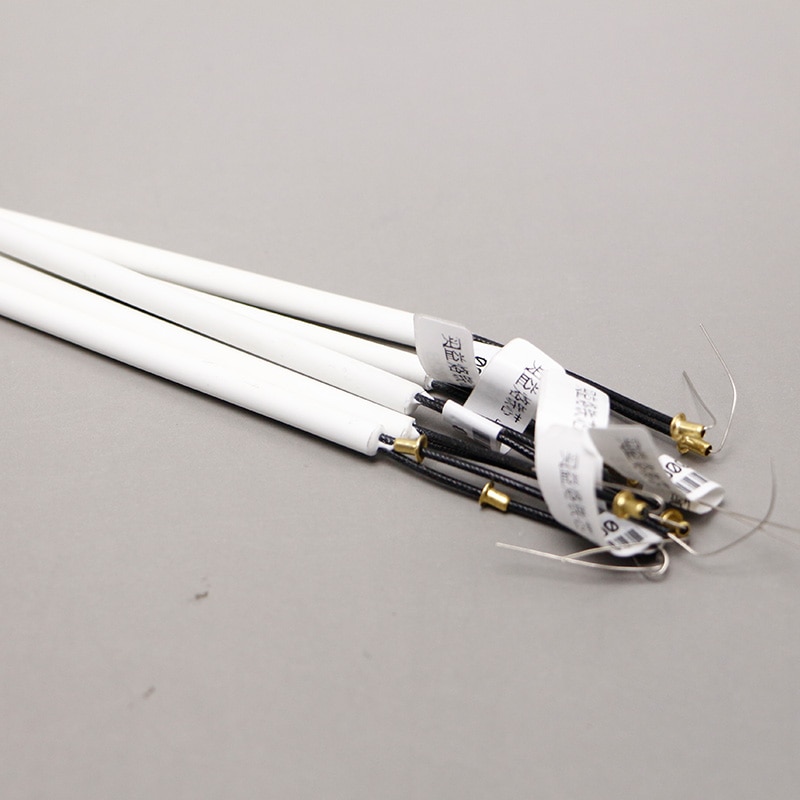 Calentador eléctrico de hierro de 12V, 24V, 48V, 35W, con núcleo de soldadura de estilo térmico, con calefacción interior para plancha de 12V y 35W, 2 unidades