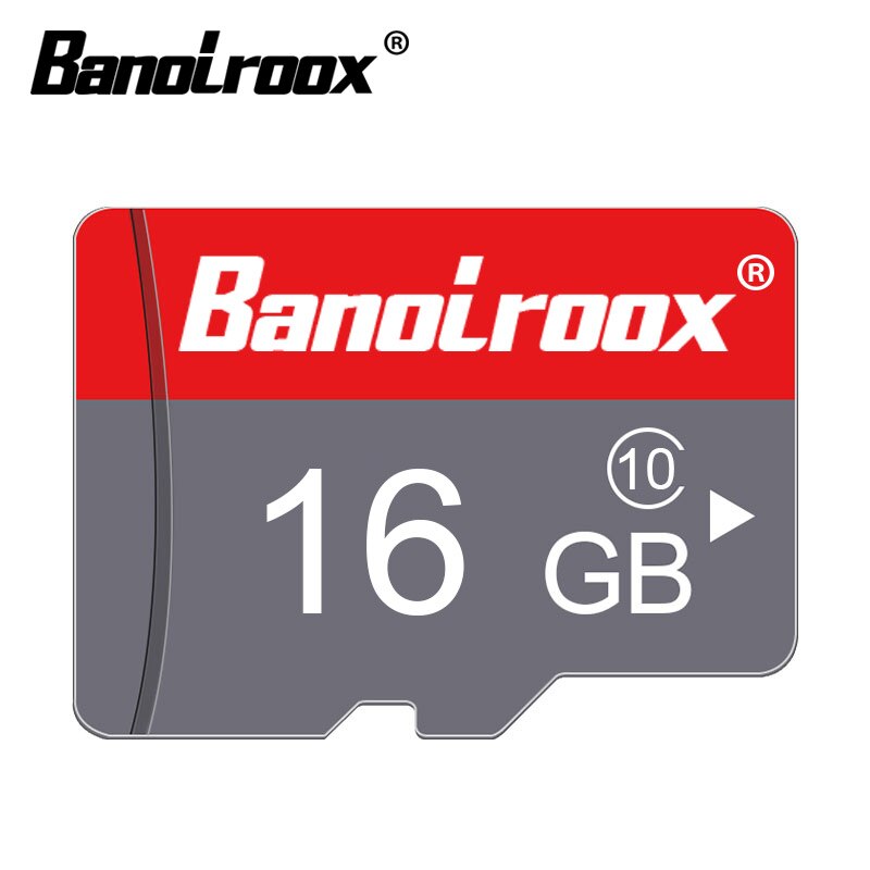 Banolroox High Speed Microsd Memory Card 128gb Class10 64gb Micro SD 16gb 32 gb Mini TF Card UHS-1 Flash Card with free adapter: 16GB