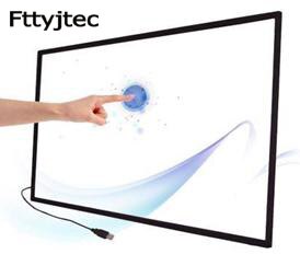 Fttyjtec 32 inch Infrared IR Touch Screen Overlay kit for 10 points IR Touch Frame for interactive kiosk