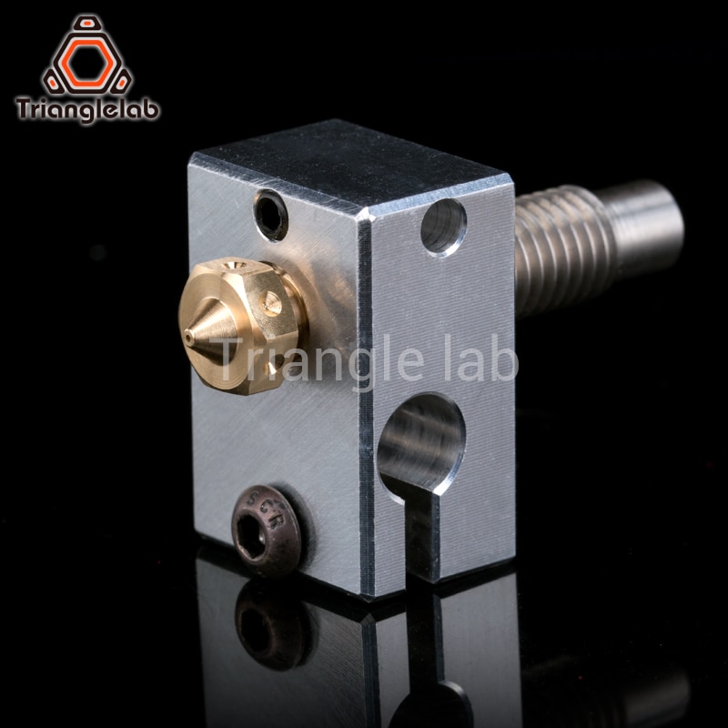 V6 Threaded HeatSink v6 hotend remote Bowen print J-head Hotend heater block heat break for E3D HOTEND for PT100 titan extruder