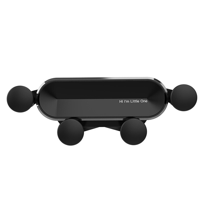 Universele auto mobiele telefoon zwaartekracht ventilatierooster montagebeugel uitlaat clip telefoonhouder 360 graden rotatie voor iphone samsung c