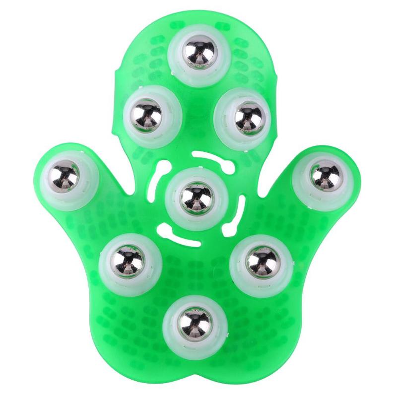 Körper Massage Handschuh Rolle Anti-Zellulitis Schmerzen Linderung Entspannen Massage Hals Schulter Massage Handschuhe Gesundheit Pflege