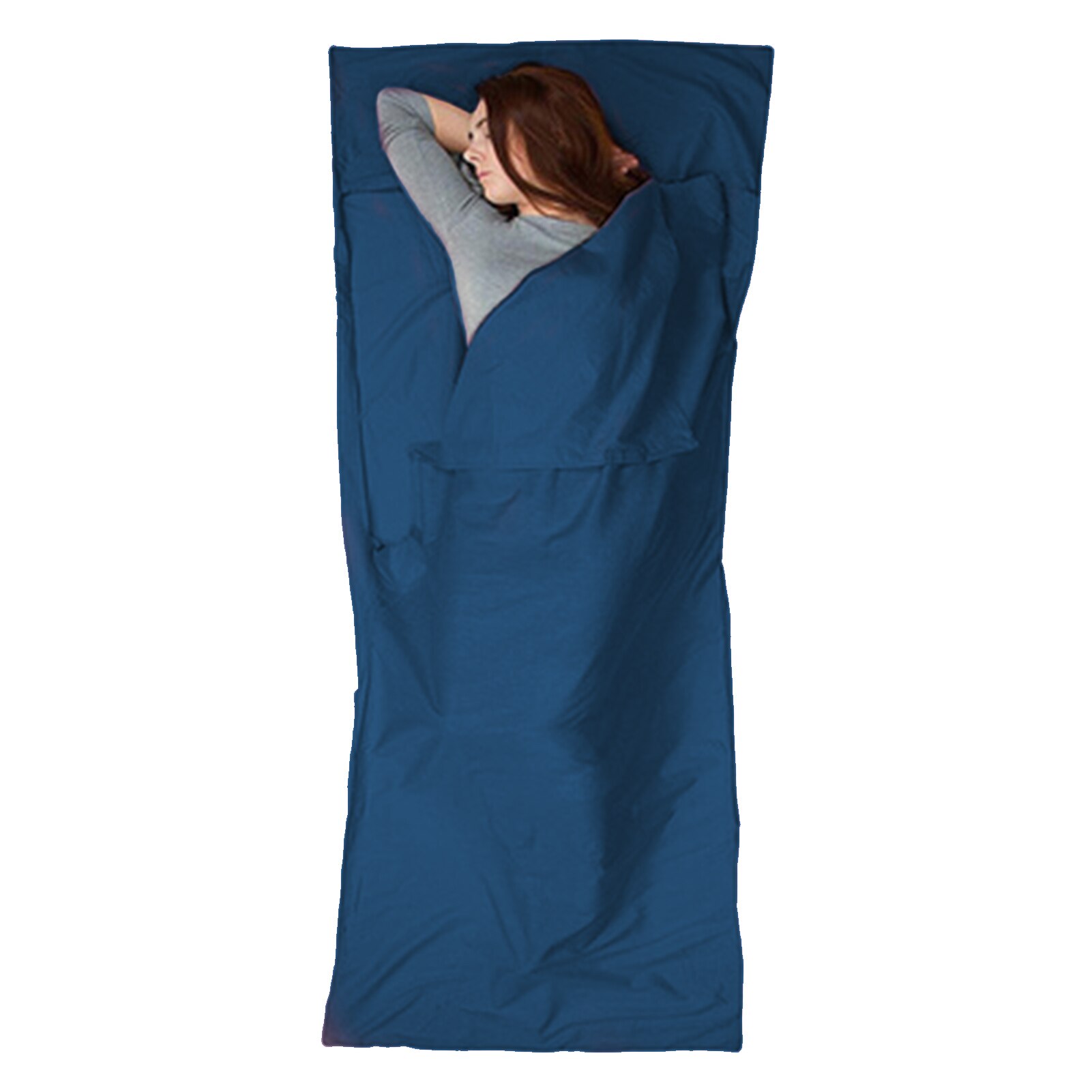 Saco de dormir ultraligero para exteriores, saco de dormir ligero y plegable para viajes, Camping, senderismo, sacos de dormir individuales para adultos, 75x210CM
