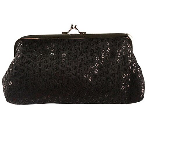 Women Sequins Clutch Evening Party Phone Bag Wallet Purse