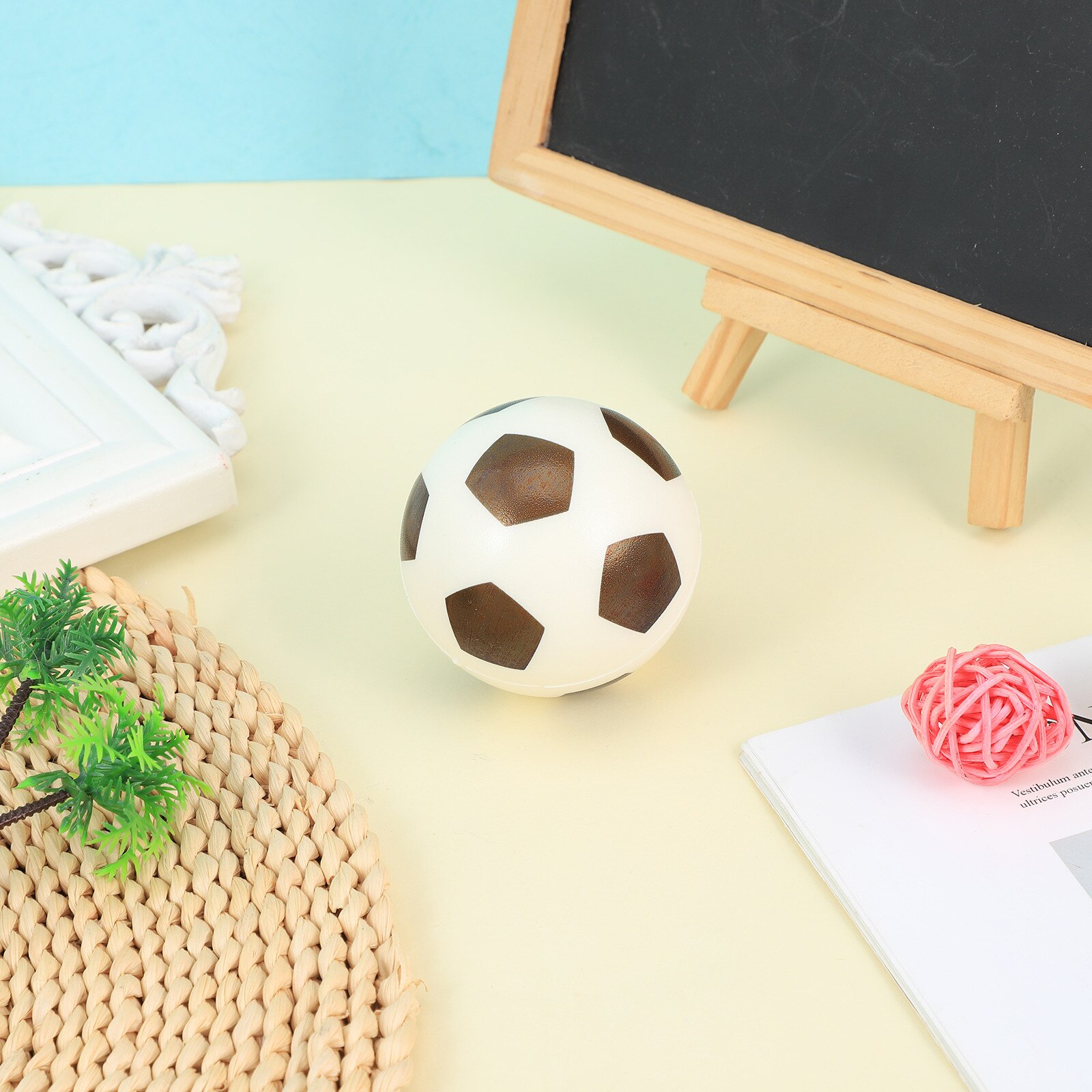 1Pcs 55Mm Anti Stress Bal Relief Voetbal Basketbal Honkbal Tennis Schuim Squeeze Bal Speelgoed Voor Kinderen Meisjes jongens