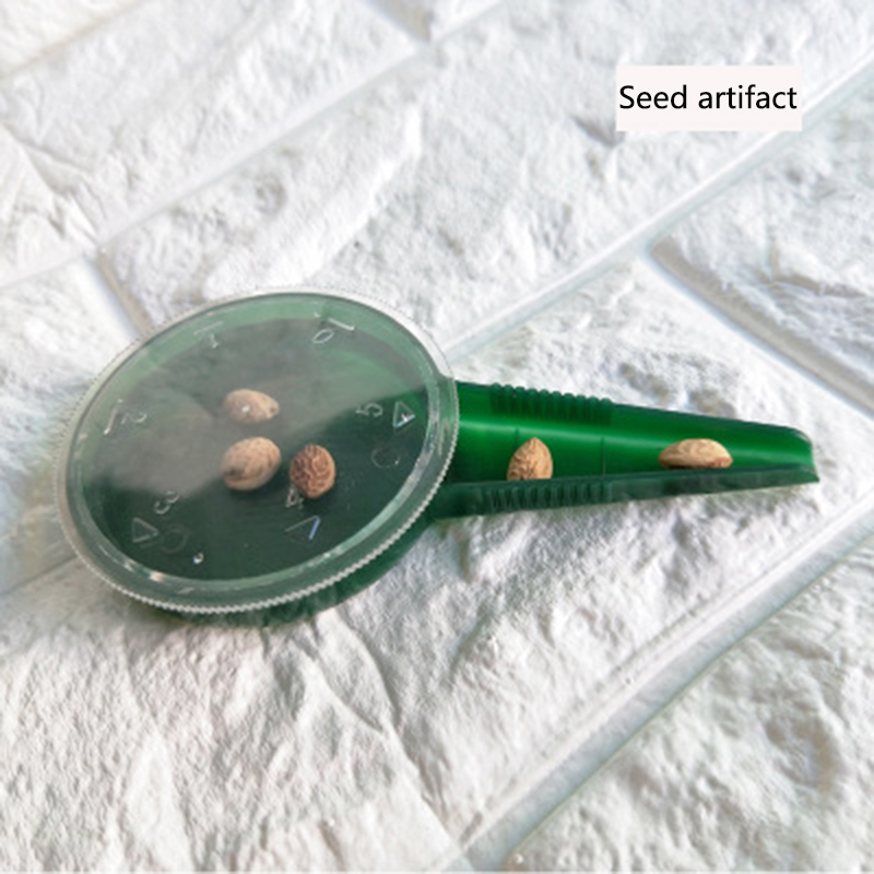 1 Pcs Gardening Hand Held Flower Plant Grass Seeder Planter Seed Sower Dispenser Gardening Tool Flower Seeds Drill Helpful Tool