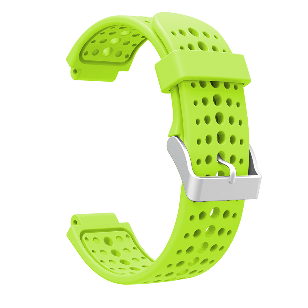 Voor Garmin Forerunner 235 Vervanging Smart Horloge Siliconen Sport Band Voor Forerunner 220/230/235/620/630/735XT Band Accessoires: green