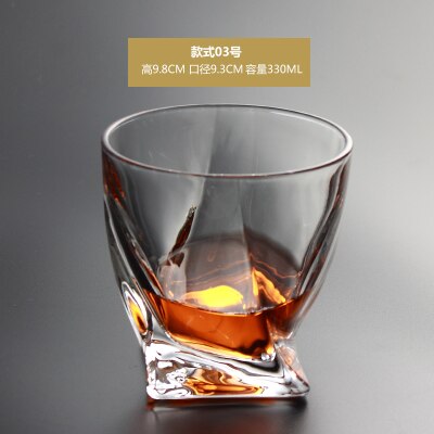 Verre en cristal trempé pour eau chaude et froide, 1 pièce, verres créatifs à vin blanc, liqueur à boire, whisky: 03