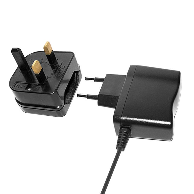 Draagbare EU Naar UK Adapter EU 2 Pin Naar UK 3 Pin Power Socket Plug Travel Adapter Converter Zwart Wit AC Power Charger Adapter