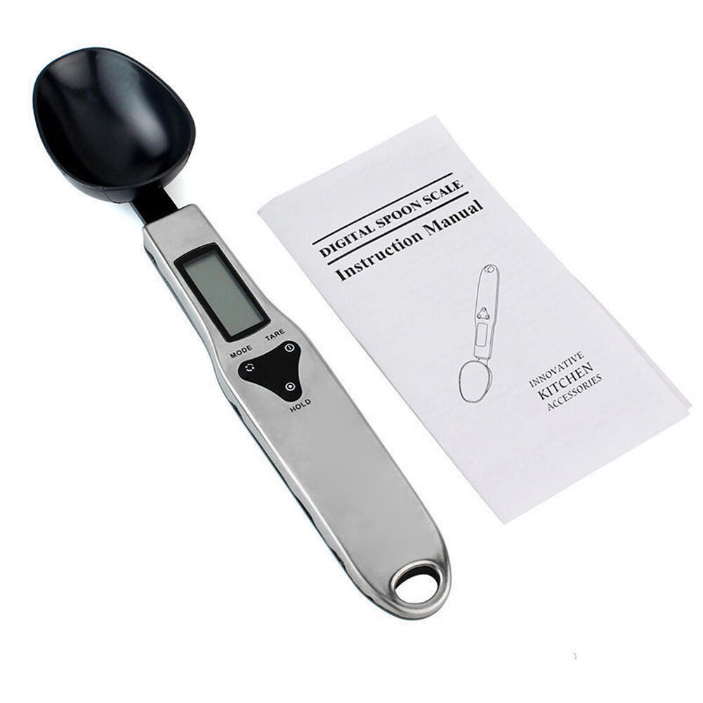 Cucharas de medición Digital de precisión, balanza electrónica LCD Digital de 500g/0,1g, báscula de alimentos, Mini báscula de cocina