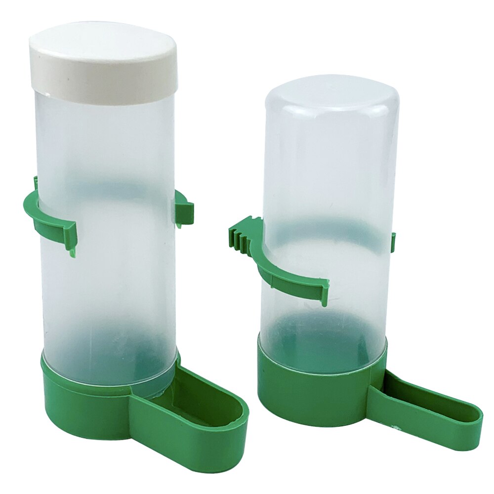 1 pz uccello bevitore d'acqua alimentatore fontanella automatica animale domestico pappagallo gabbia bottiglia bere tazza ciotole animale domestico forniture per uccelli distributore