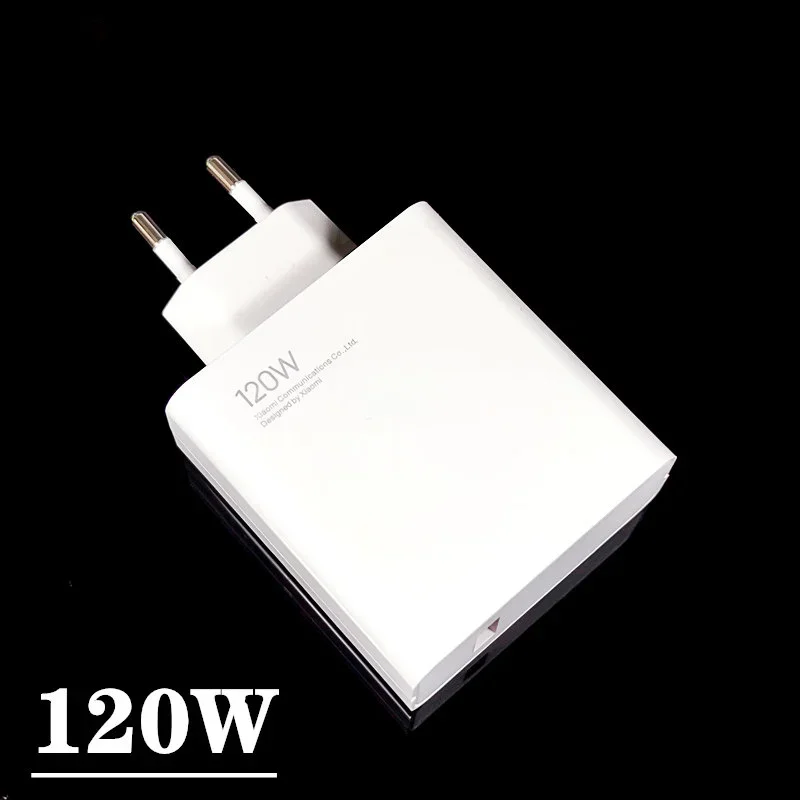 Xiaomi-Original EU Schnellladegerät 120 W Xiaomi 14 Ultra Ladegerät, Mi 14, Redmi Note 14, 13, 12 Pro Plus, 5G, Mi 13, 13T, 6A Kabel: DE