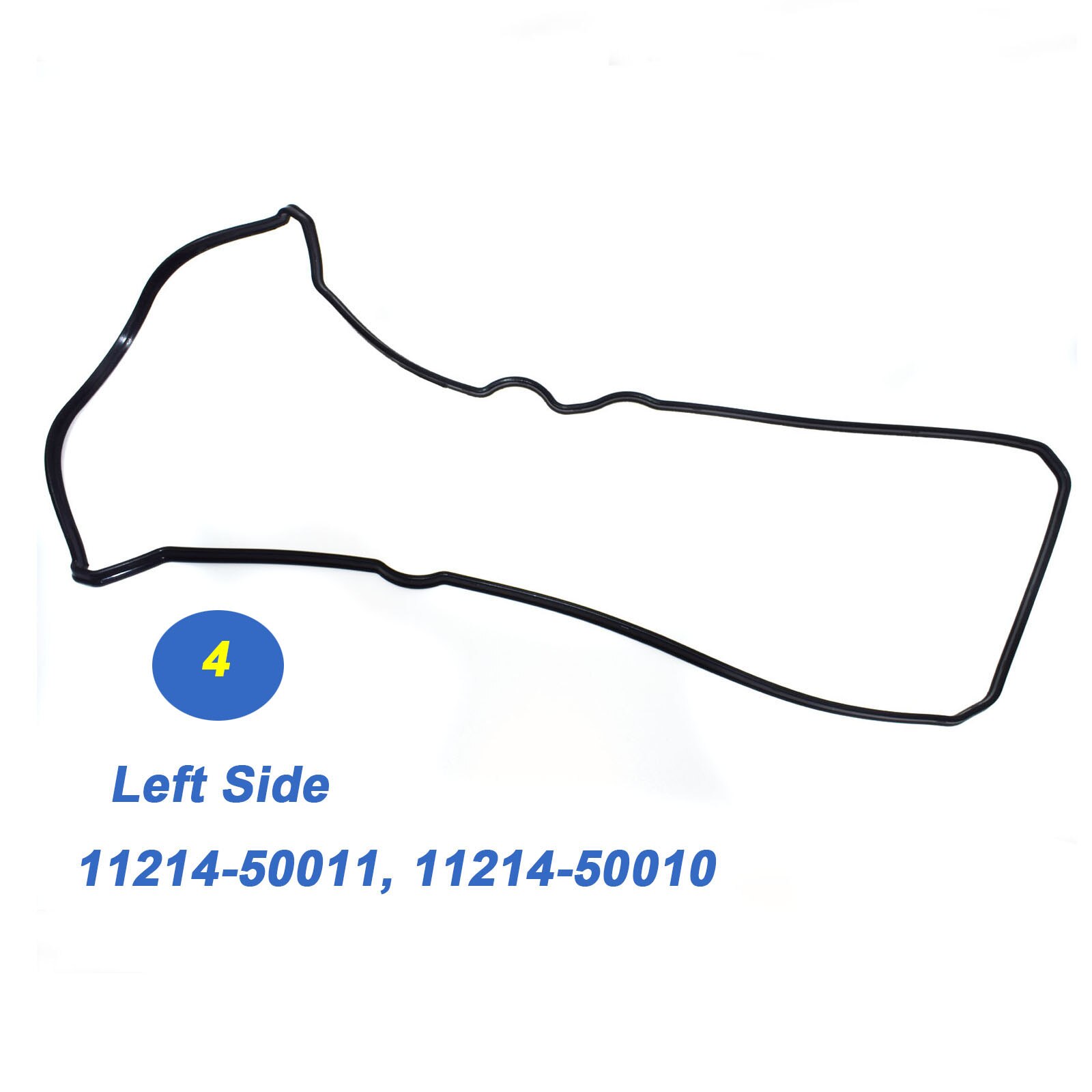 11214-0F010 Engine Valve Cover Gasket for Lexus LS430 2001-06 4.3L V8 4293cc DOHC 11213-50030 11214-50011 1119316010 9021007001: 4